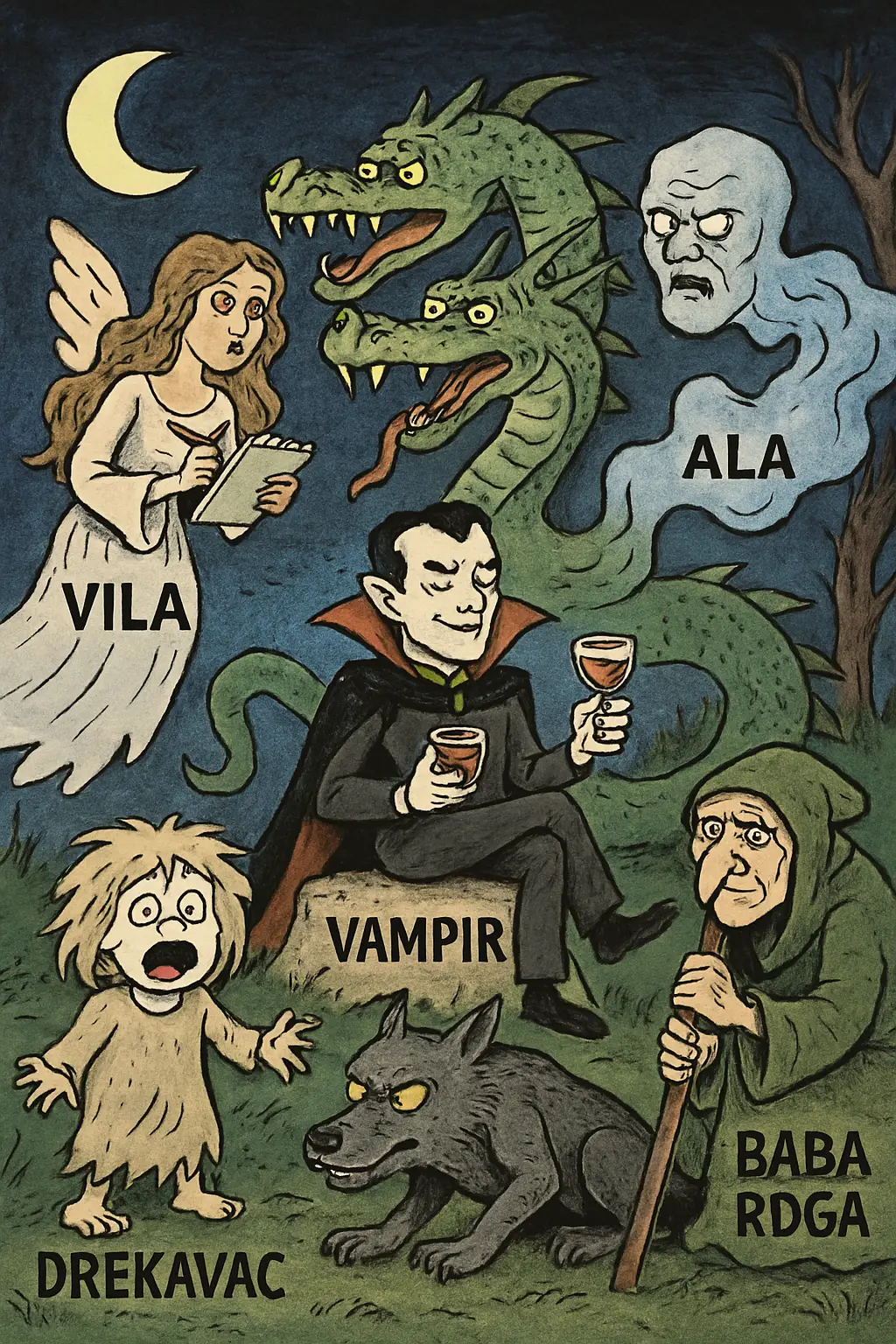 Serbian mythology 1 Serbian mythology