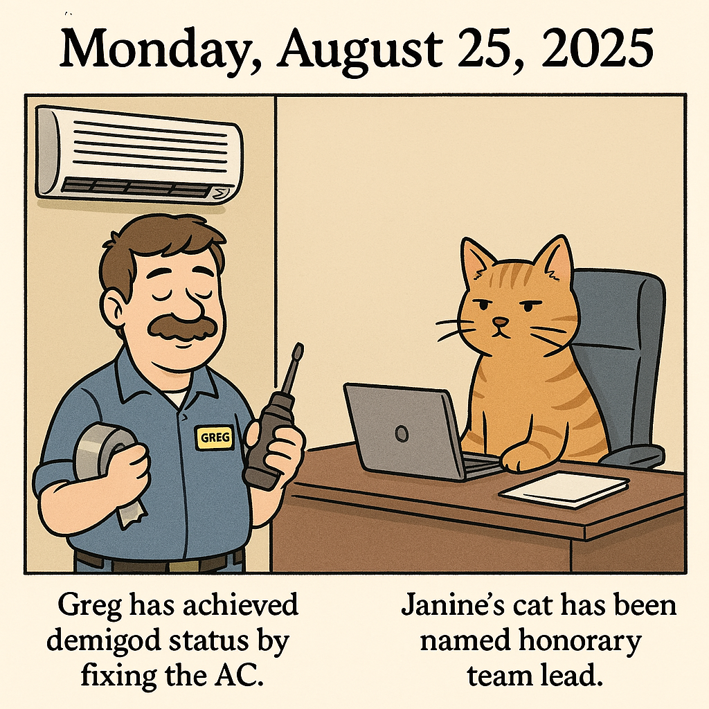 Monday, August 25, 2025: The Vibe Audit 1 Monday, August 25, 2025: The Vibe Audit