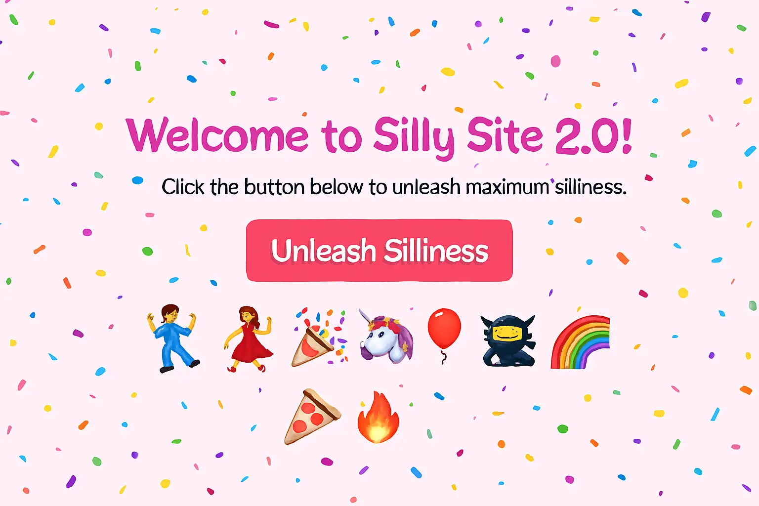 Sample Code: My First Silly Website 1 Sample Code: My First Silly Website