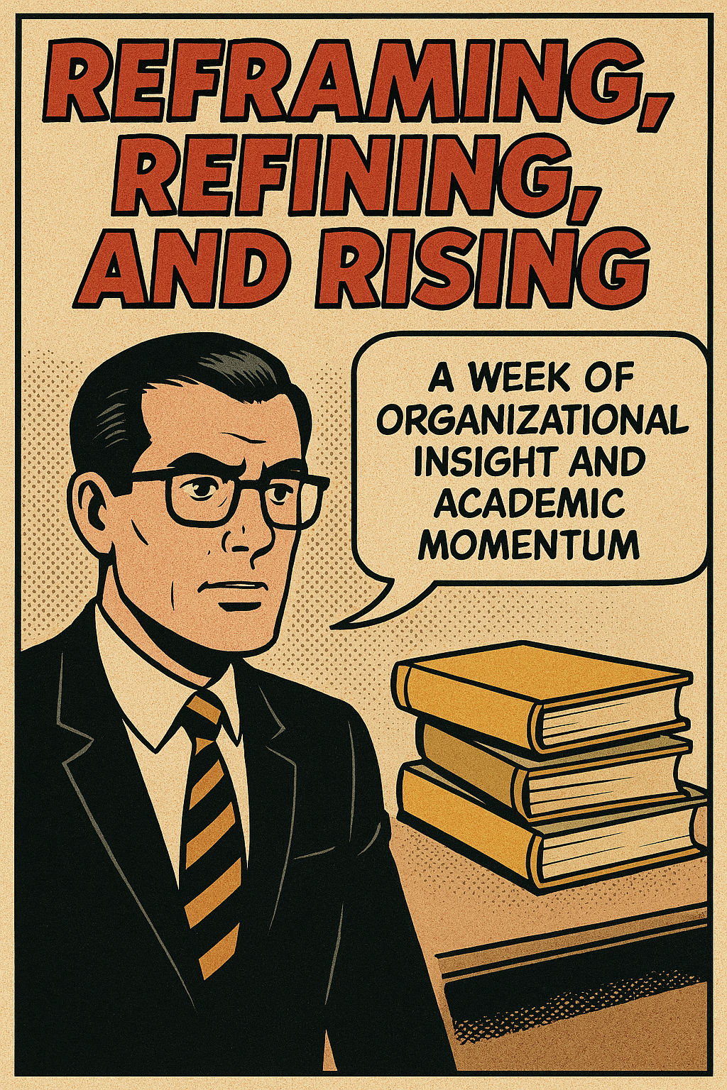 Reframing, Refining, and Rising: A Week of Organizational Insight and Academic Momentum 1 Reframing, Refining, and Rising: A Week of Organizational Insight and Academic Momentum